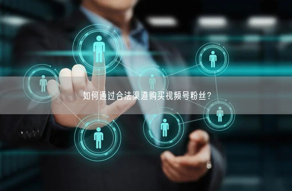 如何通过合法渠道购买视频号粉丝？