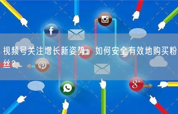 视频号关注增长新姿势:如何安全有效地购买粉丝?