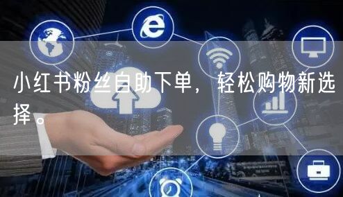 小红书粉丝自助下单,轻松购物新选择。